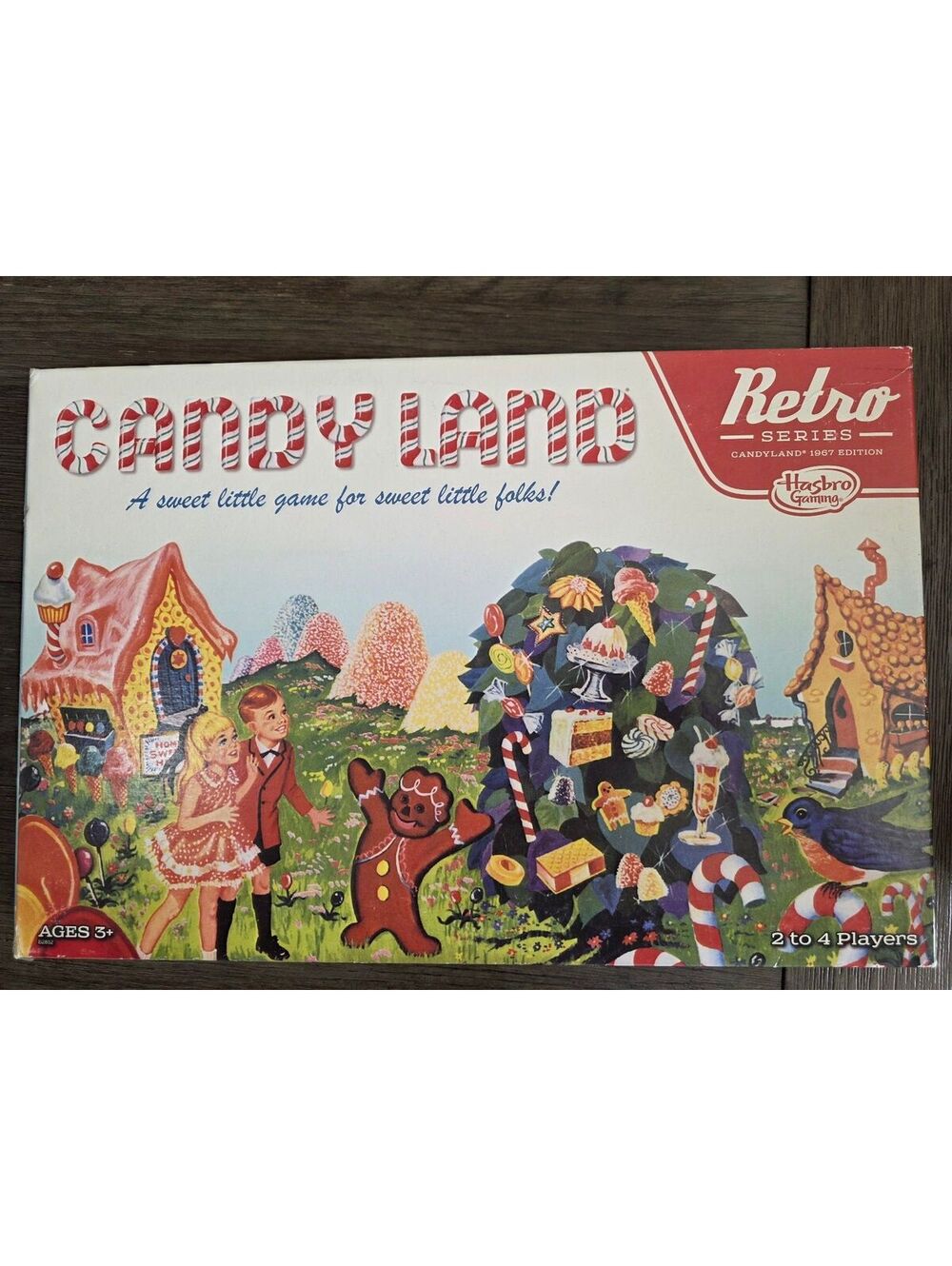 Candy Land Retro Series Board Game 1967 Edition, Excellent Used Condition